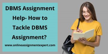 DBMS assignment help