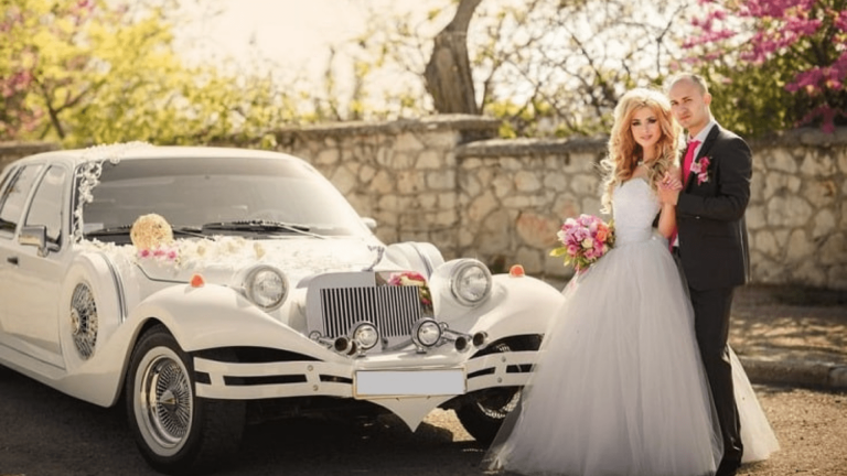 Wedding limo service in Oakland